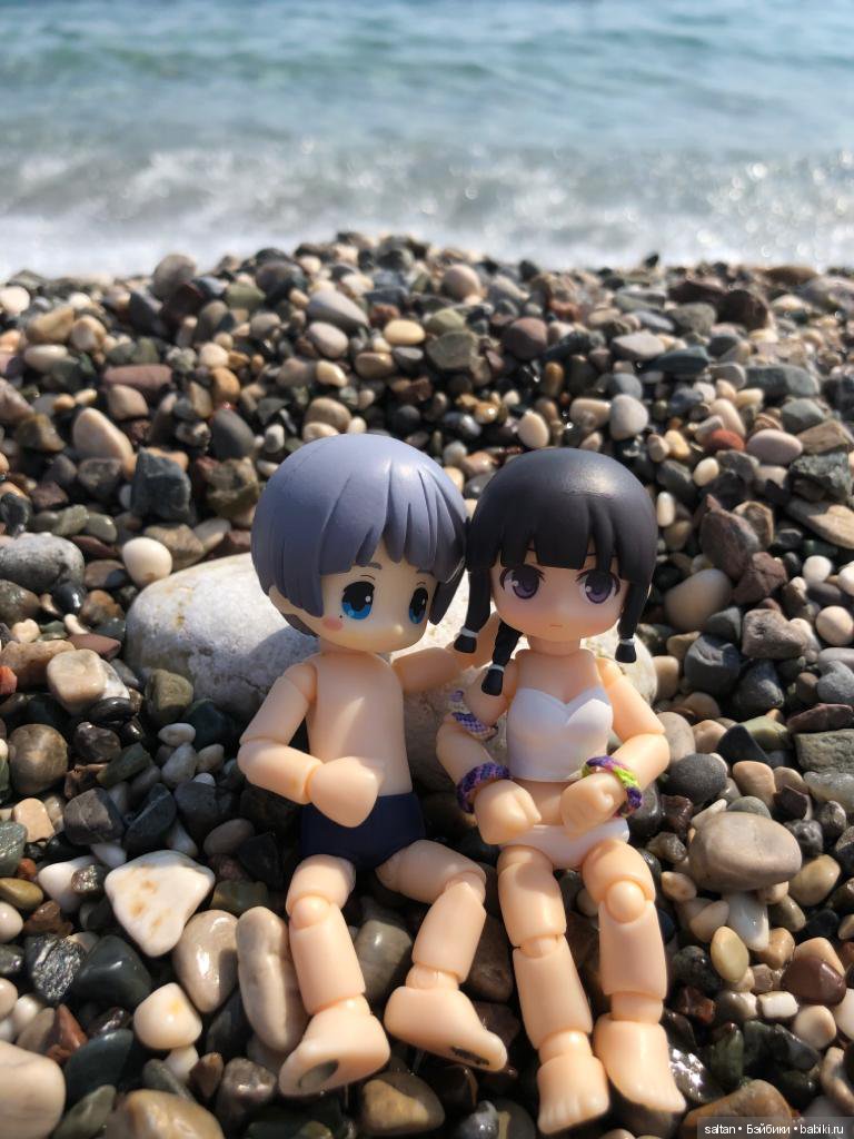Буня и Тайто на отдыхе — Гибриды шарнирных кукол (не БЖД): подбор тела (фото 8)
