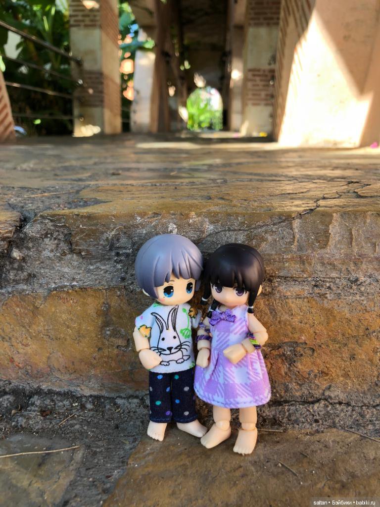 Буня и Тайто на отдыхе — Гибриды шарнирных кукол (не БЖД): подбор тела (фото 2)