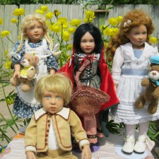 Вся моя коллкция кукол Хелены Киш на сегодняшний день