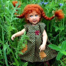 Моя солнечная девочка - Пеппи от Хелен Киш