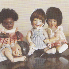 Фарфоровые куклы.  Часть 1