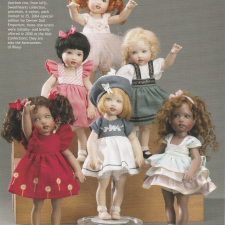 Фарфоровые девочки-малышки из коллекции "Дорогие". Автор Хелена Киш