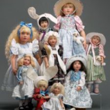 Образы литературных героев в куклах Хелены Киш. Часть 6