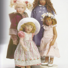 Образы кукол Хелен Киш на тему Времена года