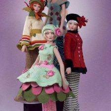 Образы кукол Хелен Киш на тему Времена года. Часть 2