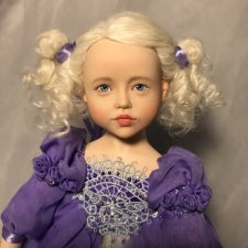 Мое сиреневое настроение - Девочка инфанта - девочка Елены Бурыгиной