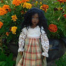 Кусочек уходящего лета в моей коллекции кукол. 2 часть