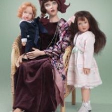 Авторская и поточная роспись кукол Хелен Киш