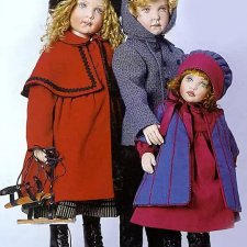 Соня, Вильям и Катя. Автор Хелен Киш. Коллекция: «19th Century Ice Skaters Series»