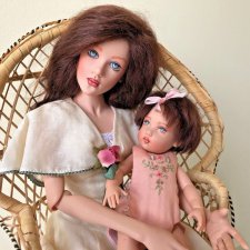 Ростовые куклы Хелен Киш. Вероника. 2 часть