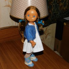 Волшебный мир детства, советские куклы:  Днепропетровская фабрика, Красная Шапочка, Танюша