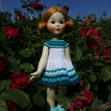 Лето... розы и мои Ленигрушки