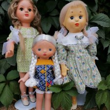 Реплики пресопилочных Кукол в моей колекции