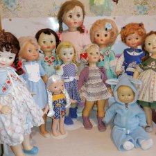 Моя полная  коллекция советских кукол на начало 2023 года.Часть 1
