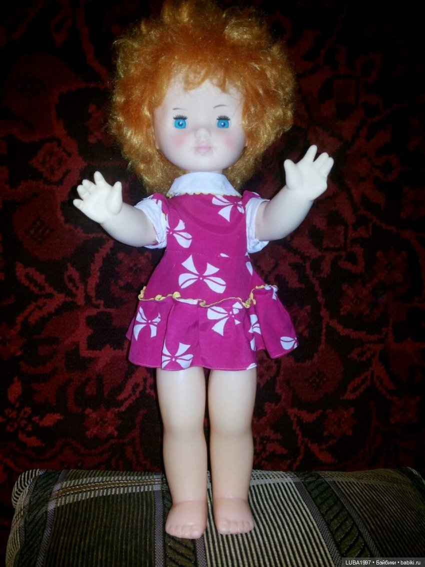 Куклы СССР:  фабрика 8 марта, город Москва