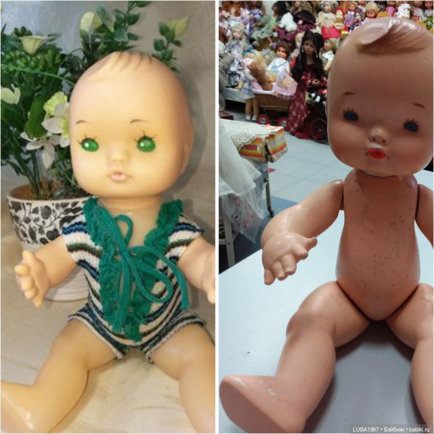 Куклы СССР:  фабрика 8 марта, город Москва