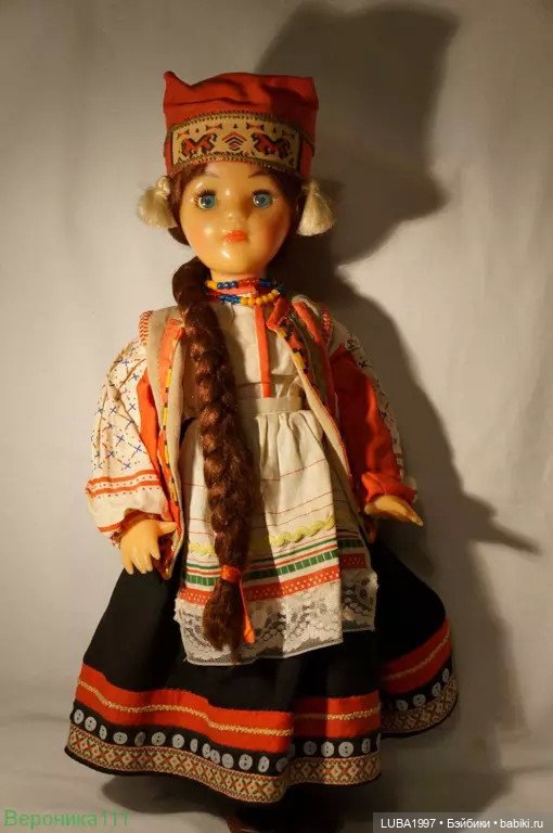 Куклы СССР:  фабрика 8 марта, город Москва