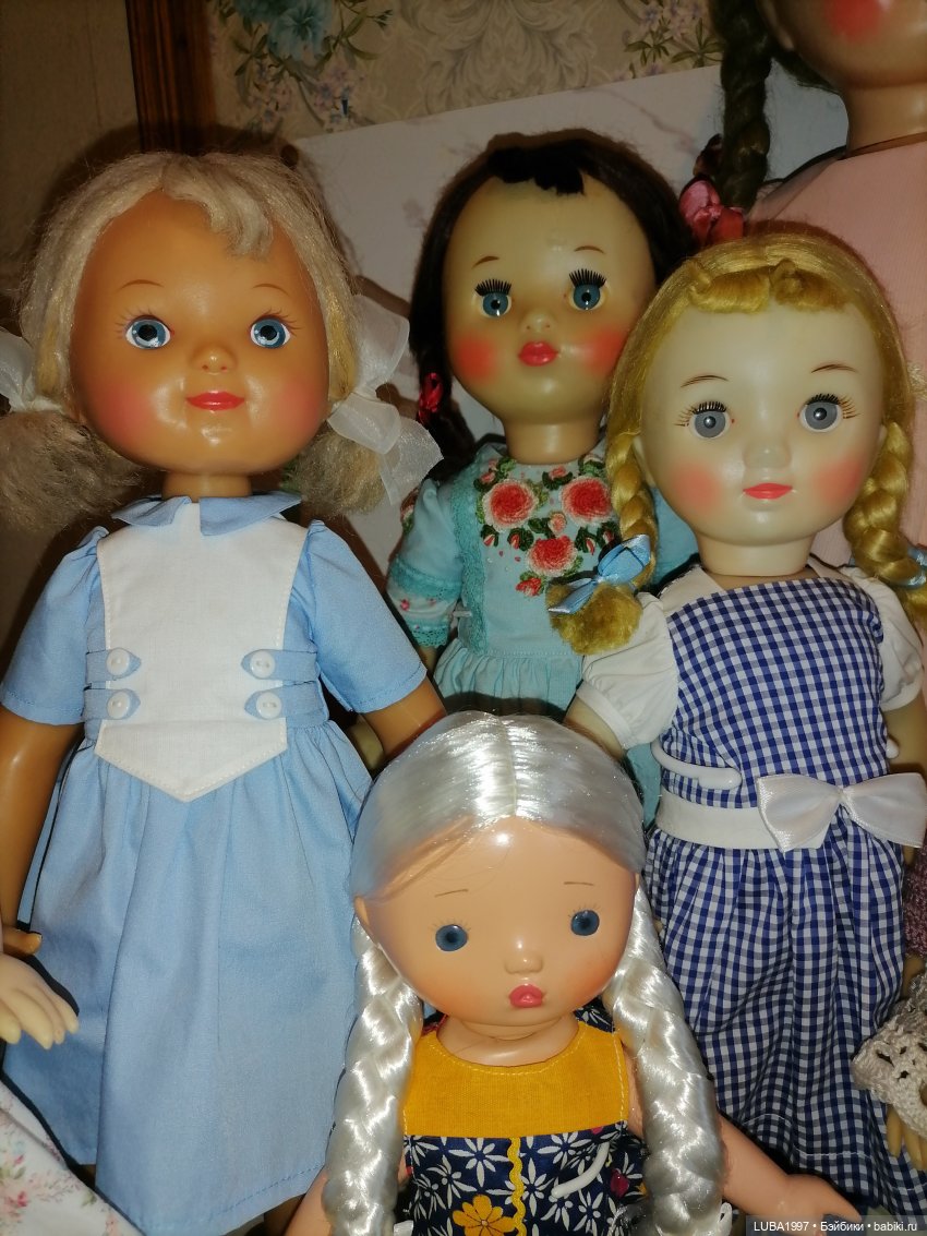 Моя полная коллекция советских кукол на начало 2023 года.Часть 1