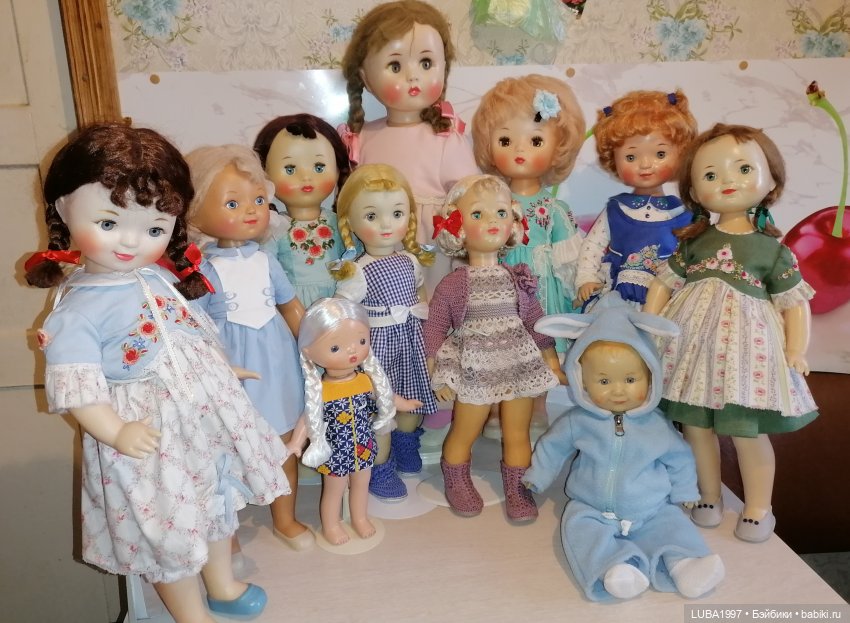 Моя полная коллекция советских кукол на начало 2023 года.Часть 1