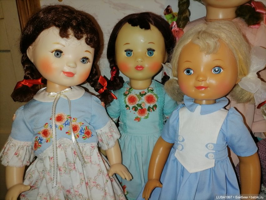 Моя полная коллекция советских кукол на начало 2023 года.Часть 1