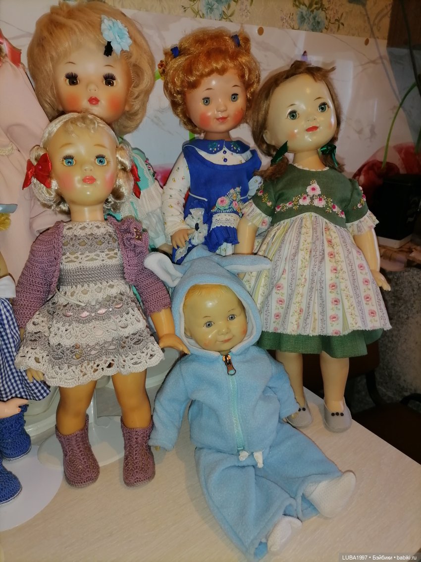 Моя полная коллекция советских кукол на начало 2023 года.Часть 1