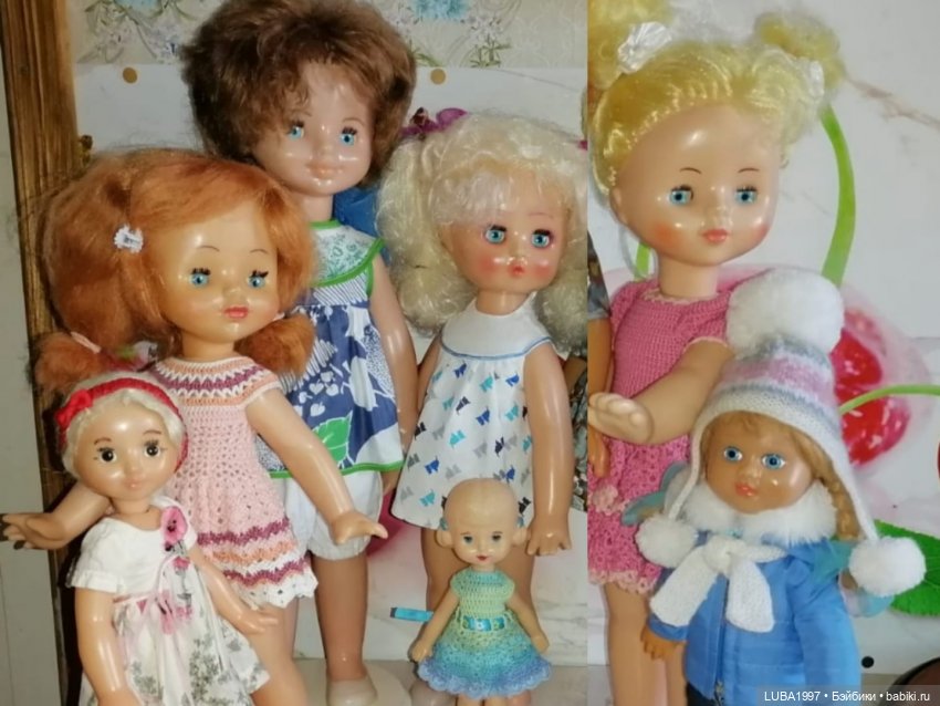 Моя коллекция кукол Ворошиловградская фабрика. Часть 4 (фото 7)
