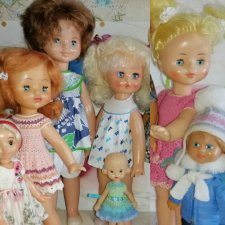 Моя коллекция кукол Ворошиловградская фабрика. Часть 4