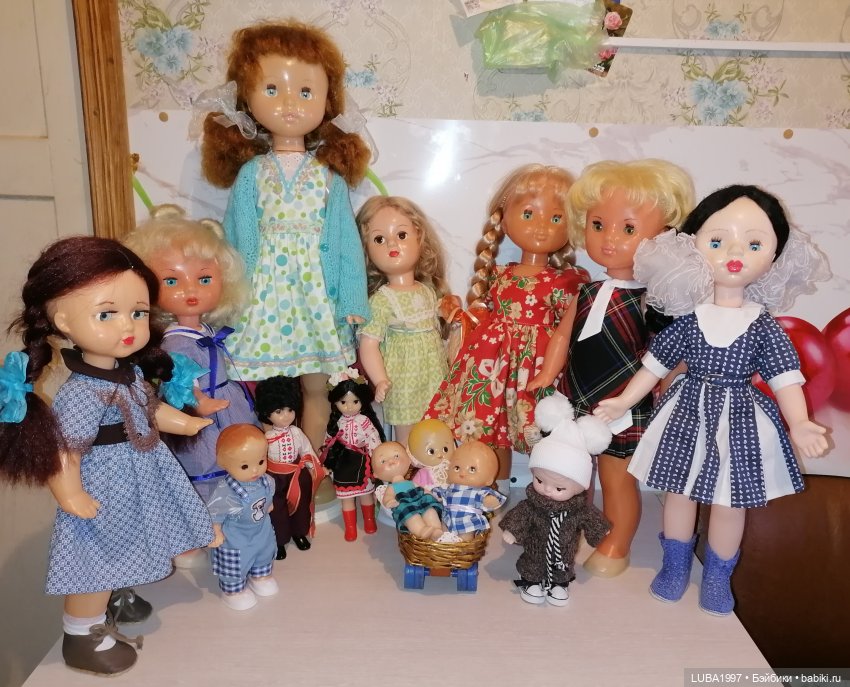 Моя коллекция кукол фабрики Победа, Киев Украина. Часть 6