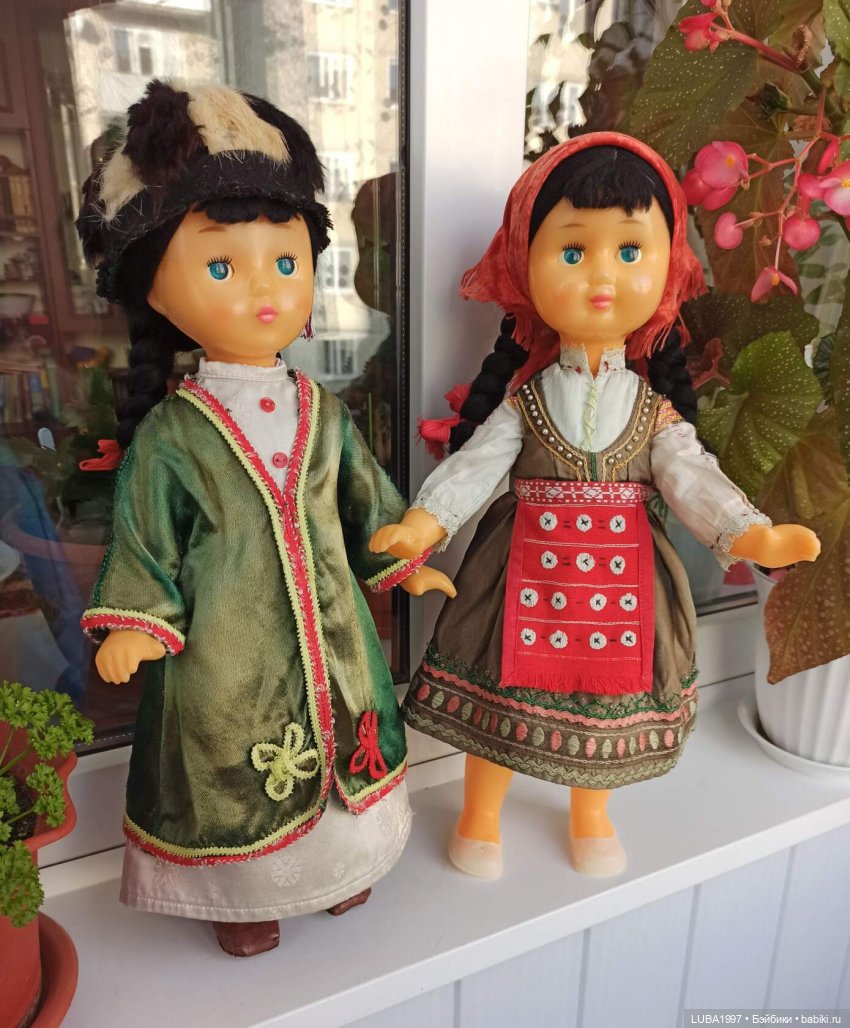 Куклы фабрики ПО "Вятка" город Киров