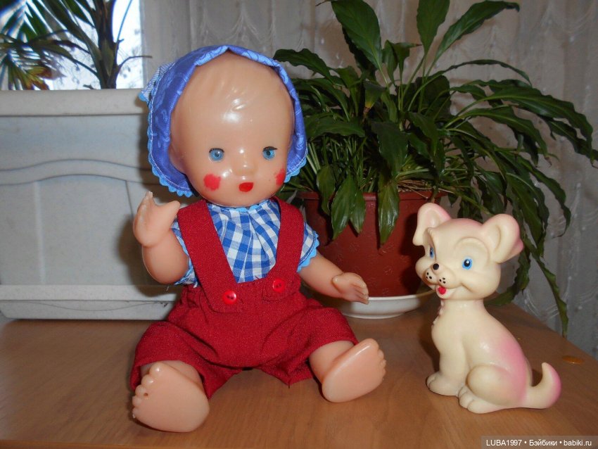 Куклы фабрики ПО "Вятка" город Киров