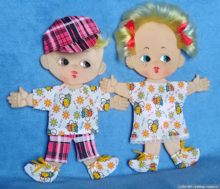 Куклы фабрики ПО "Вятка" город Киров