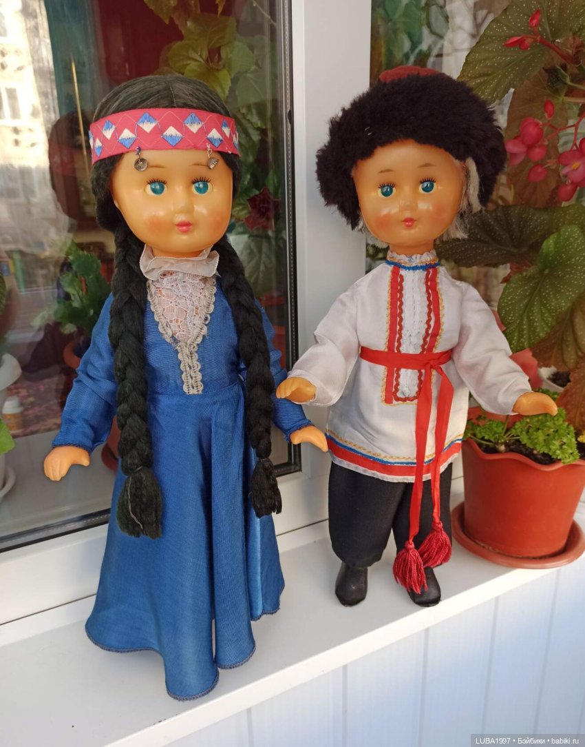 Куклы фабрики ПО "Вятка" город Киров