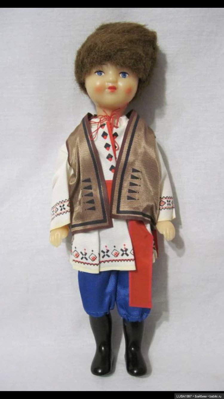 Куклы, созданные Московской фабрикой Сувенирных и подарочных игрушек