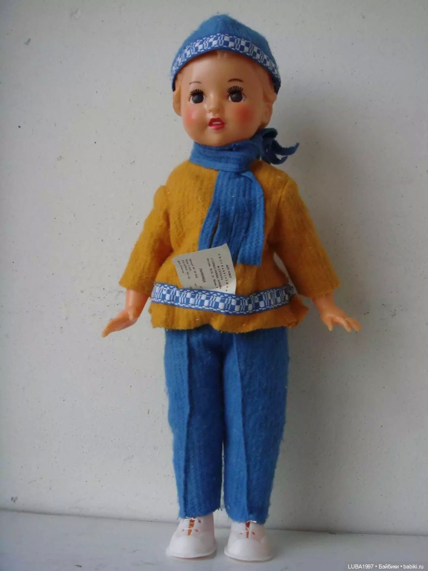 Куклы, созданные Московской фабрикой Сувенирных и подарочных игрушек