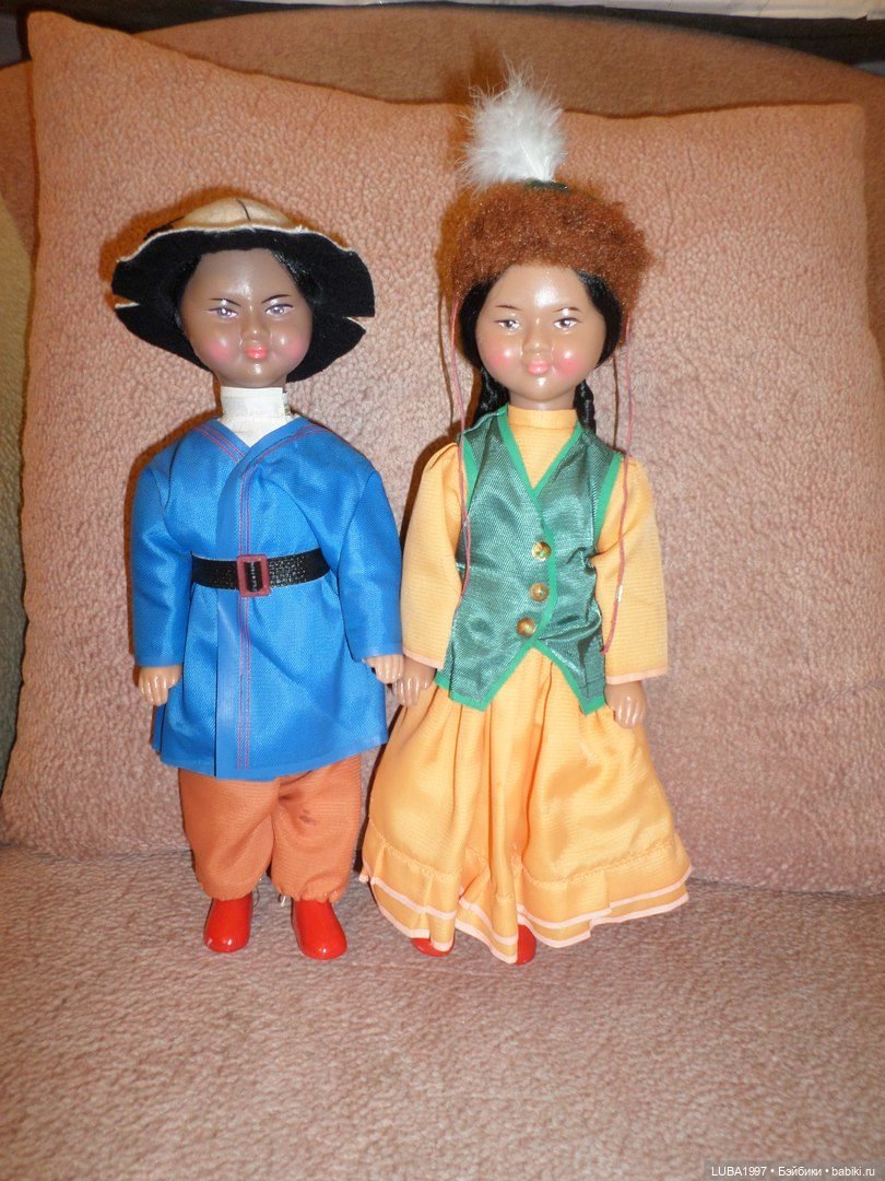 Куклы, созданные Московской фабрикой Сувенирных и подарочных игрушек (фото 4)