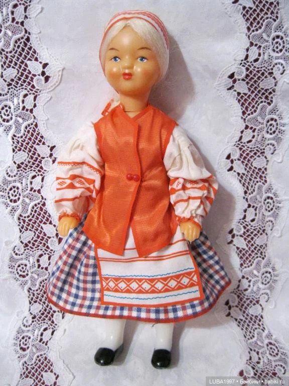 Куклы, созданные Московской фабрикой Сувенирных и подарочных игрушек