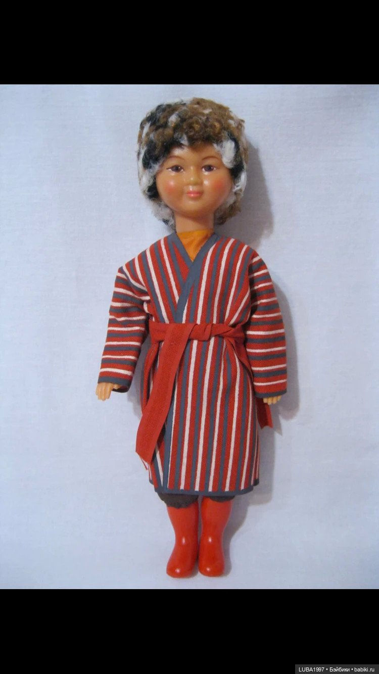 Куклы, созданные Московской фабрикой Сувенирных и подарочных игрушек (фото 3)