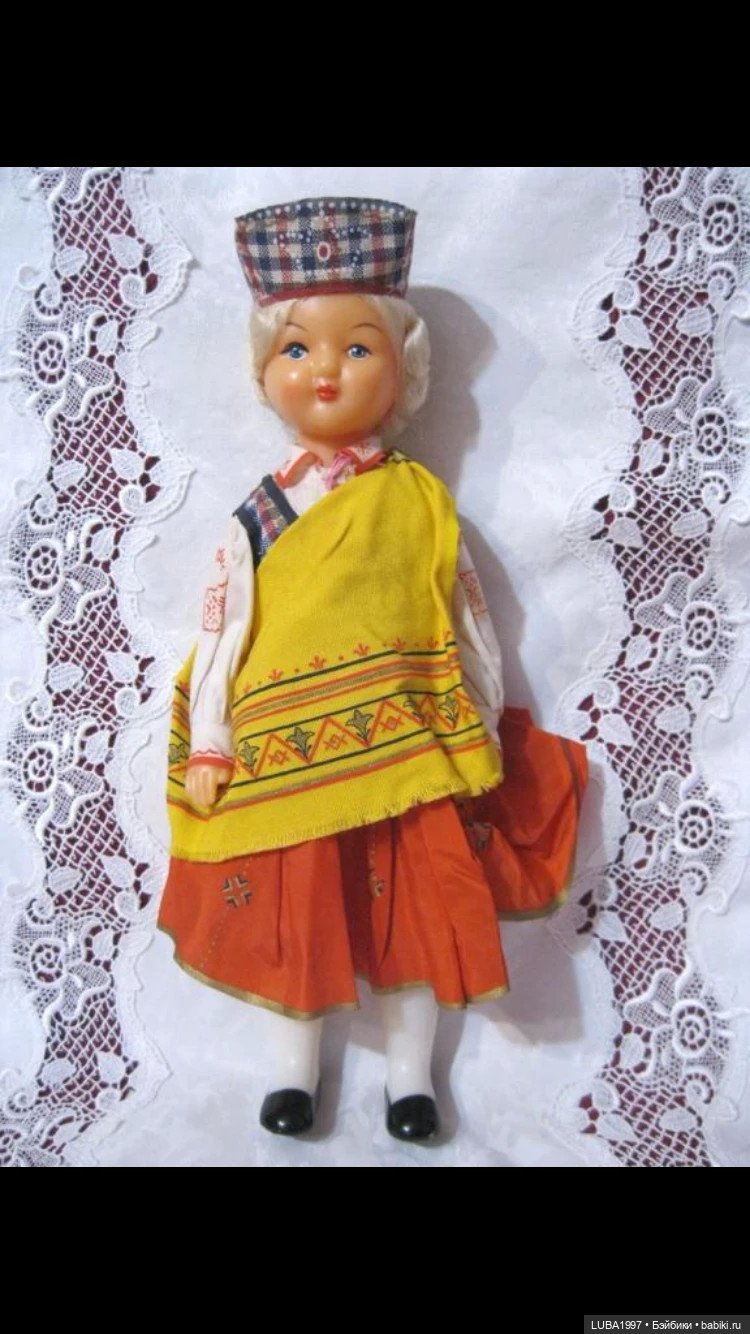 Куклы, созданные Московской фабрикой Сувенирных и подарочных игрушек