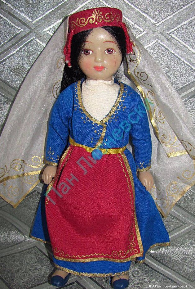 Куклы, созданные Московской фабрикой Сувенирных и подарочных игрушек (фото 8)