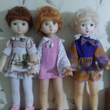 Куклы, созданные Московской фабрикой Сувенирных и подарочных игрушек