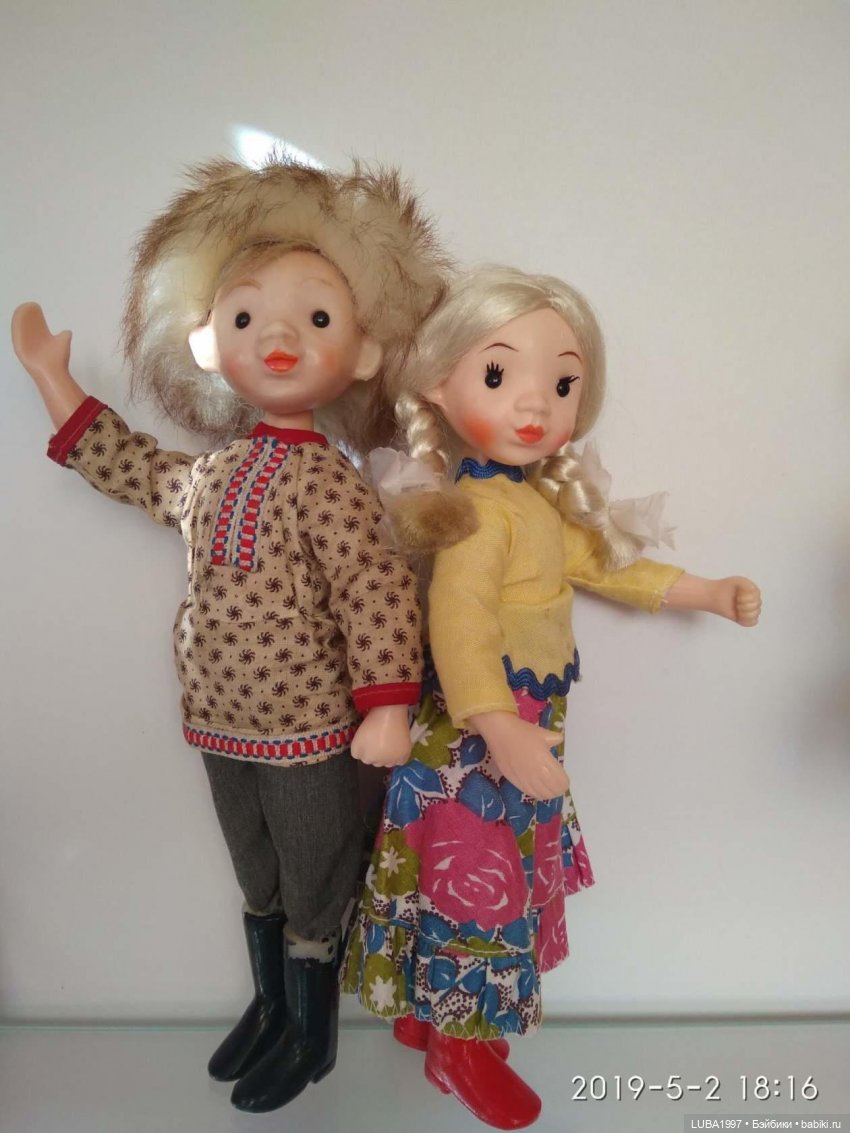 Куклы СССР: Московский завод игрушек "Кругозор"