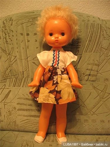 Куклы СССР: Горьковская фабрика игрушек "Мир"