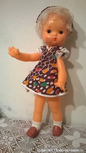 Куклы СССР: Горьковская фабрика игрушек "Мир"