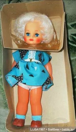 Куклы СССР: Горьковская фабрика игрушек "Мир"