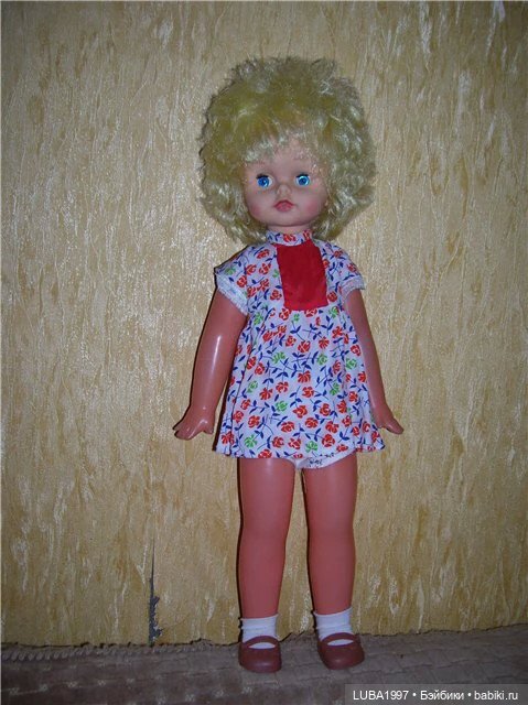 Куклы СССР: Горьковская фабрика игрушек "Мир"