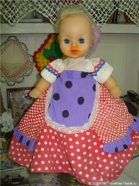 Куклы СССР: Горьковская фабрика игрушек "Мир"