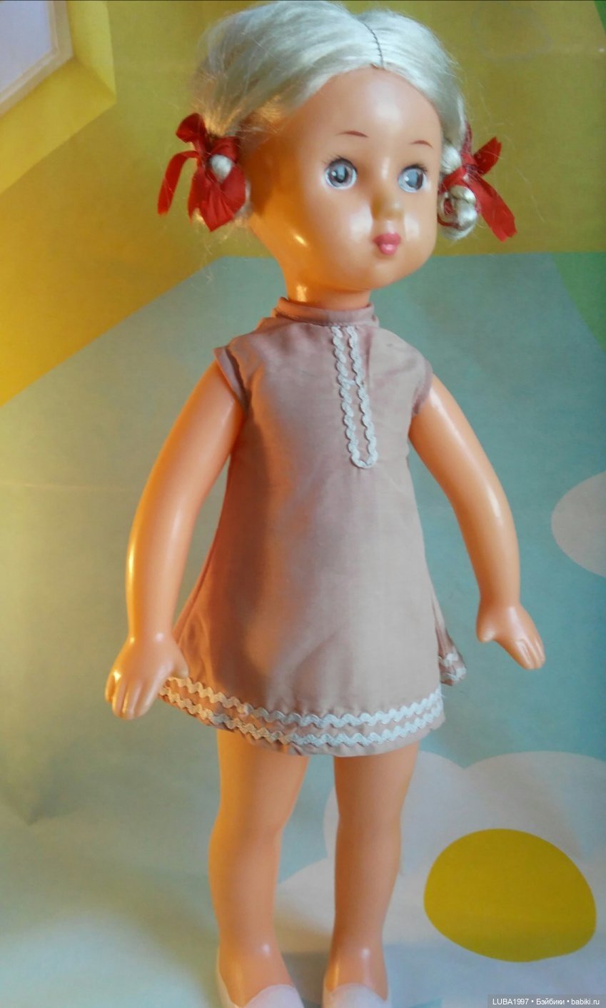 Куклы СССР: Горьковская фабрика игрушек "Мир"