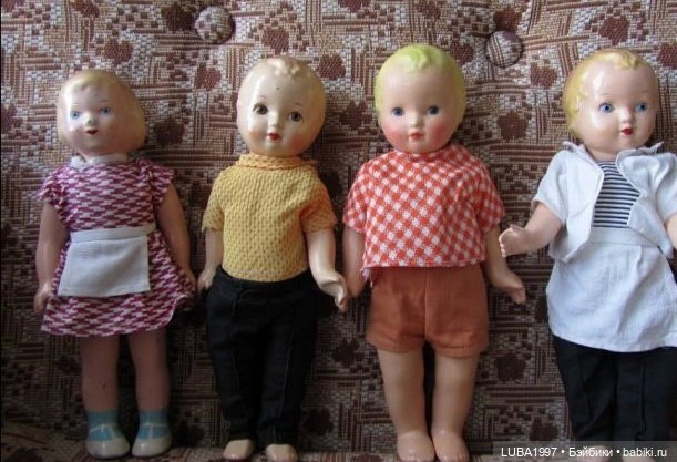 Куклы СССР: Кузедеевская фабрика игрушек