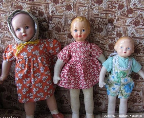Куклы СССР: Кузедеевская фабрика игрушек