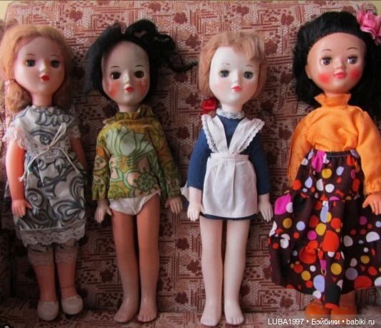 Куклы СССР: Кузедеевская фабрика игрушек